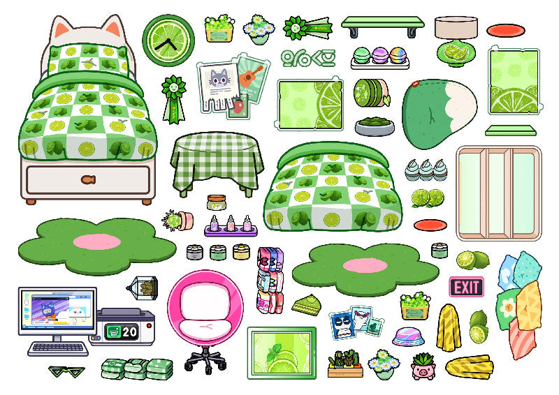 candy-home-quiet-book-103-lemon-house-quiet-book-pdf-template-zinnets-com-candyhome-paper-shop for Free Printable Quiet Book Templates Candy Home Quiet Book#103 Lemon House Quiet Book PDF template โ Zinnets.com - CandyHome Paper Shop for Free Printable Quiet Book Templates