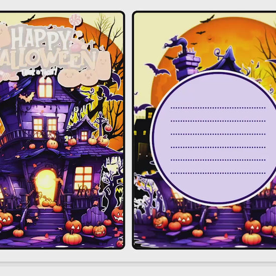 zinnets.com - candyhome paper - Candy Home Quiet Book#101 Halloween House Quiet Book PDF file